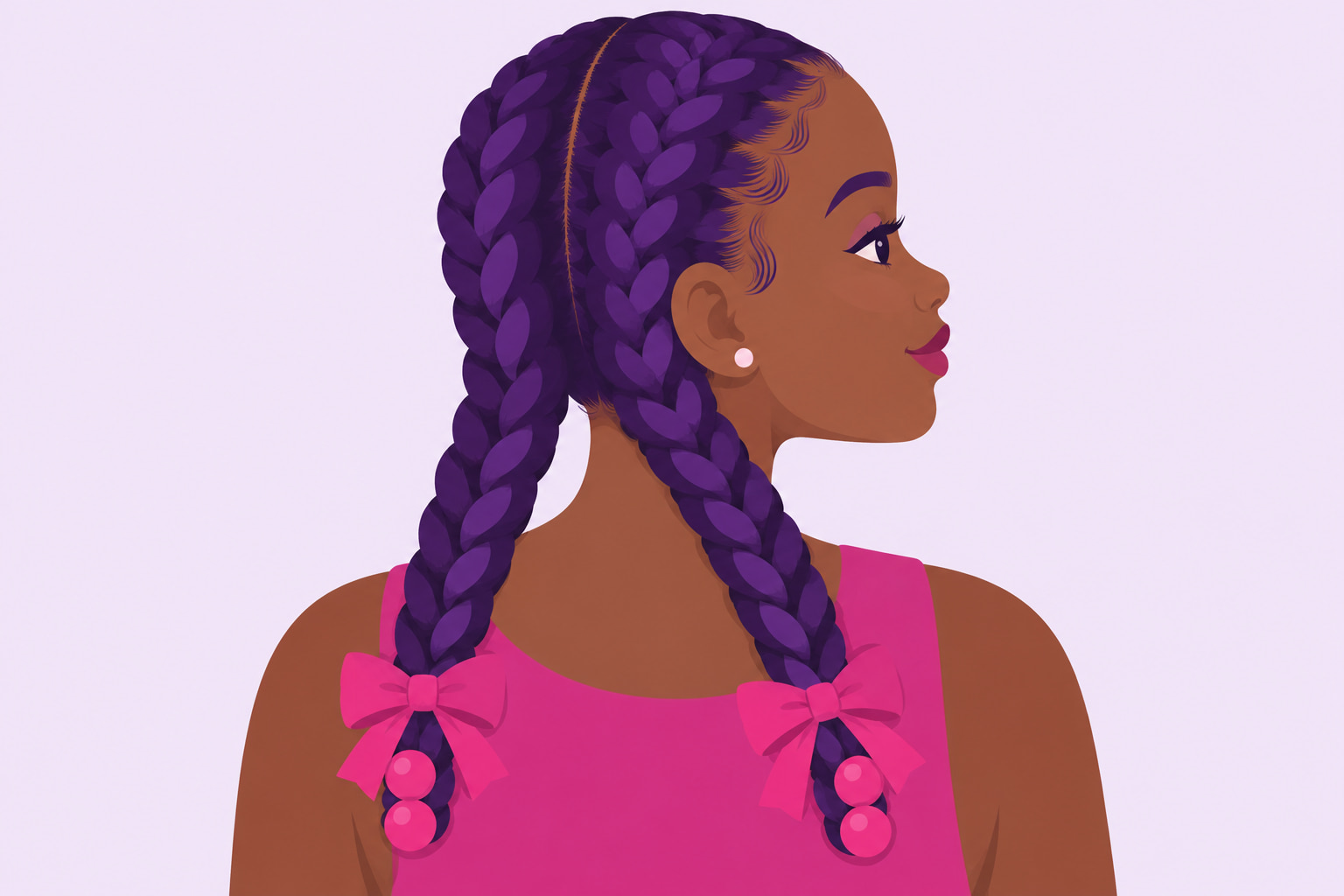Children's Hair Styles illustration